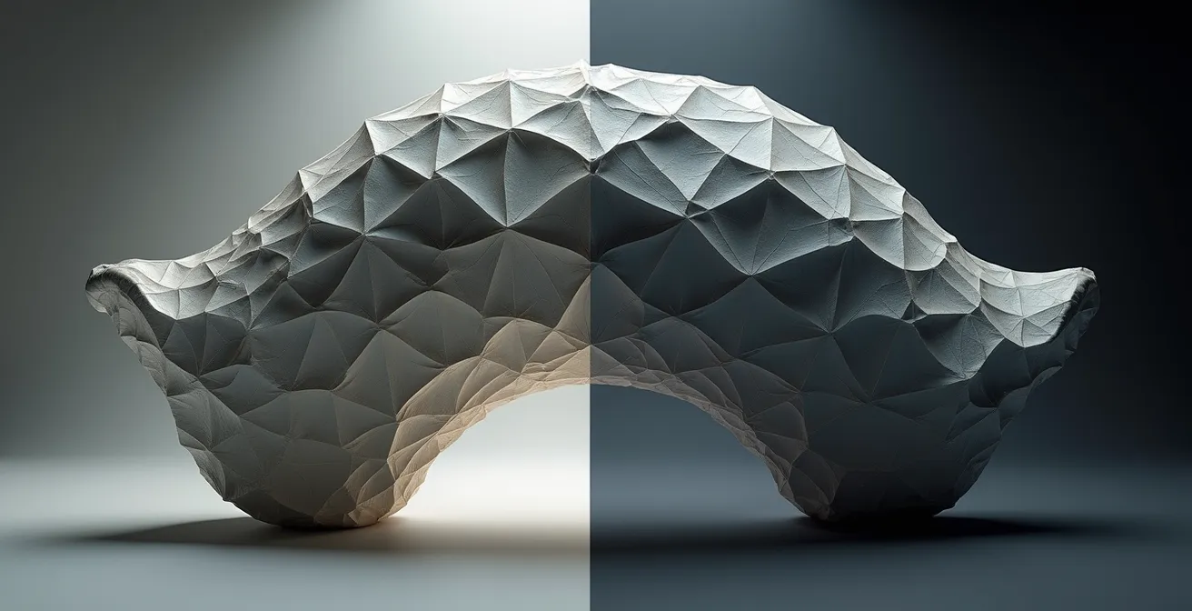 3D-Modell mit Normal Map Baking Prozess von High-Poly zu Low-Poly Mesh