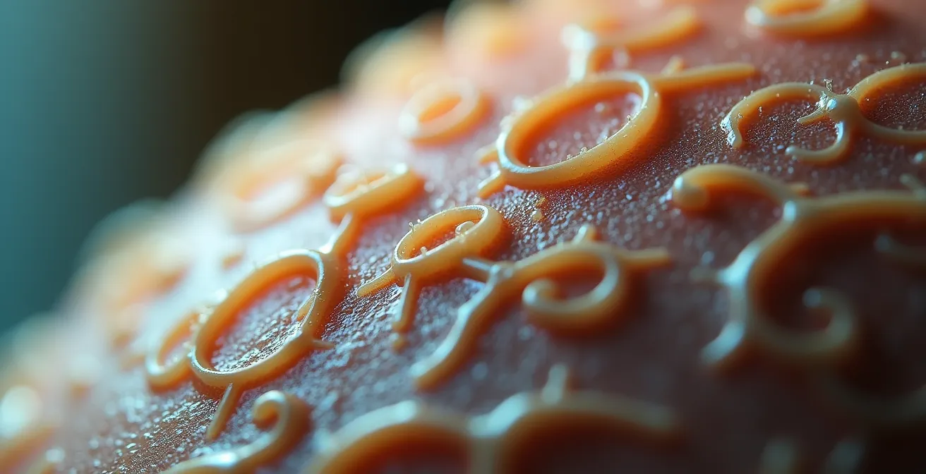 Künstlerischer Vergleich zwischen einem fast perfekten, aber unheimlichen menschlichen Gesicht und einem klar stilisierten, nicht-realistischen Zombie.